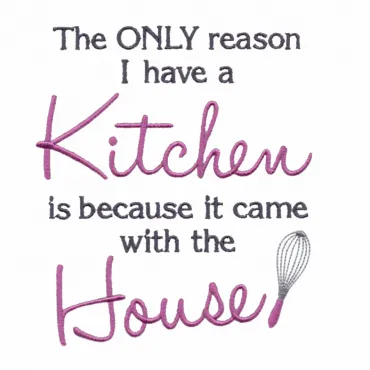 Design Șorț Brodat Text Kitchen Cadou Special Femei Bărbați Bucătar Cofetar Bucătărie