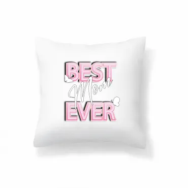 Pernă Mesaj Roz Best Mom Cadou Drăguț Femei Mama