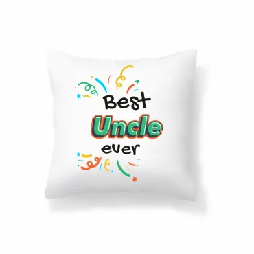 Pernă Mesaj Verde Best Uncle Cadou Drăguț Bărbați Unchi