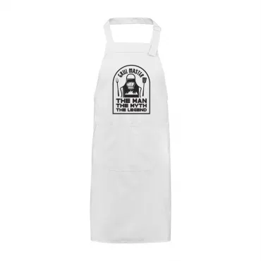 Șorț Brodat Text Grill Master Cadou Special Bărbați Bucătar Grill Barbeque