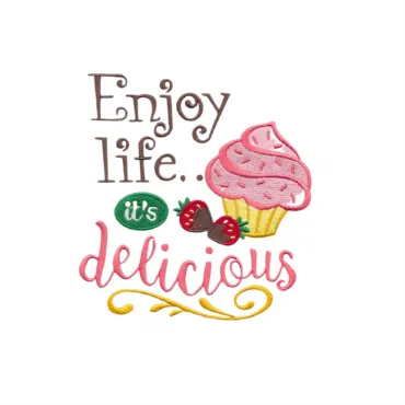 Design Pernă decorativă enjoy life cadou colorat special familie