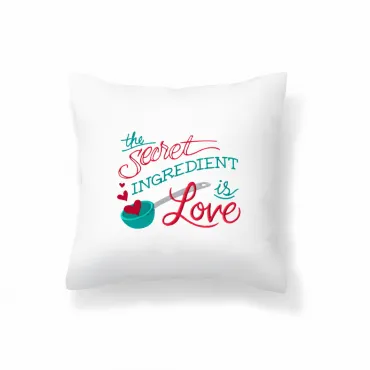 Pernă Decorativă Secret Ingredient Cadou Special Bucătar Femei Bărbați