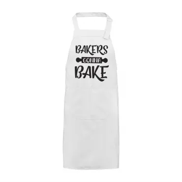 Șorț Brodat Text Bakers Gonna Bake Cadou Special Femei Bărbați Bucătar Cofetar Bucătărie