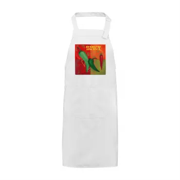 Șorț Brodat Text Spicy Cadou Special Femei Bărbați Bucătar Bucătărie Grill Barbeque Petrecere