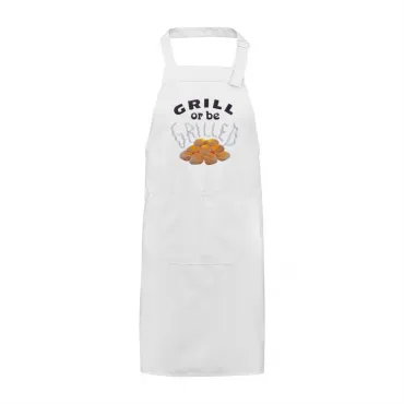 Șorț Brodat Text Grilled Cadou Special Femei Bărbați Bucătar Bucătărie Grill Barbeque Petrecere