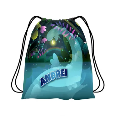 rucsac textil personalizat copii cu nume florești