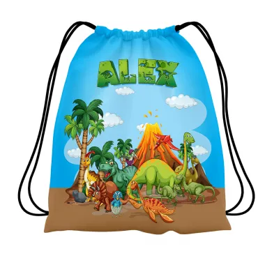 rucsac textil personalizat copii cu nume floresti