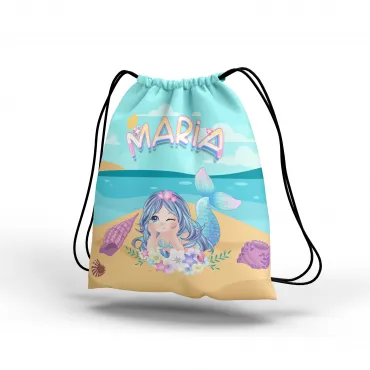 rucsac textil personalizat copii cu nume floresti