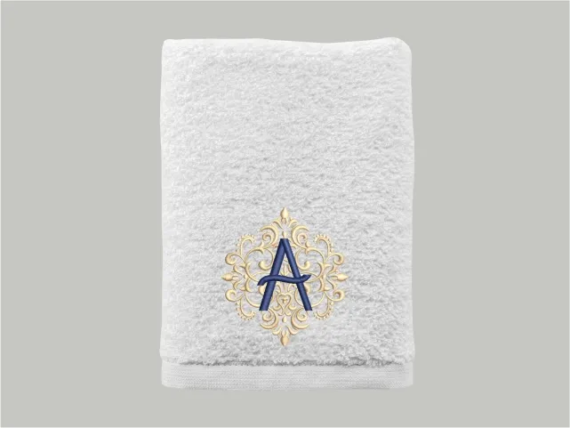 Prosop personalizat Broderie personalizata Monograma Servicii broderie Broderix Cluj Napoca Floresti Cadou special